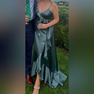 Revelry Eucalyptus Bridesmaid Dress